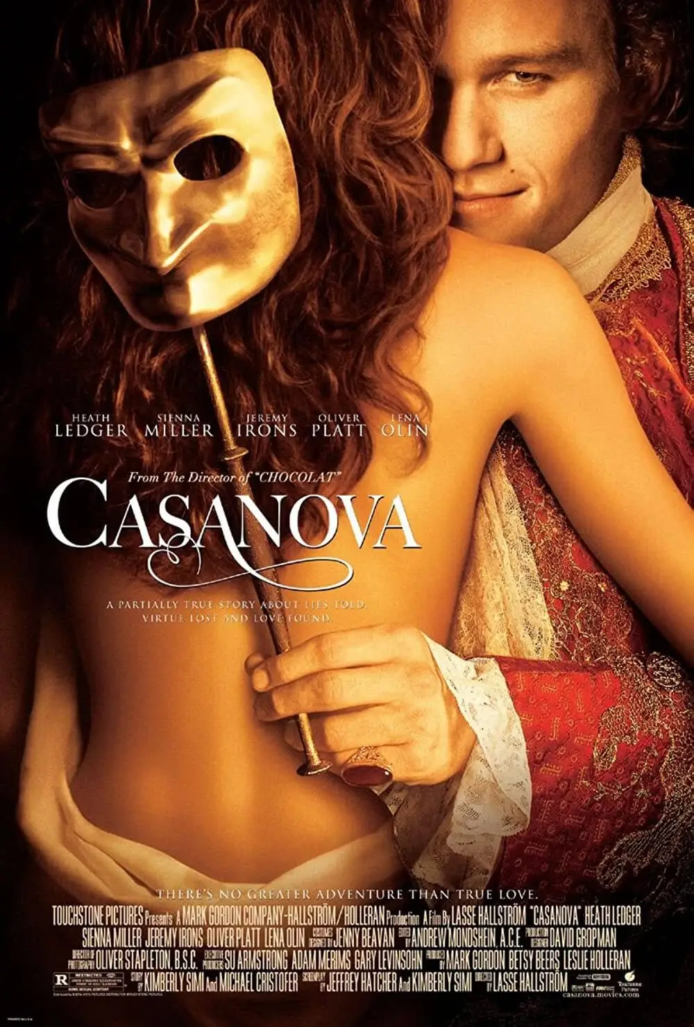 Poster for Casanova (2005), a film in Andrea Osvárt’s filmography